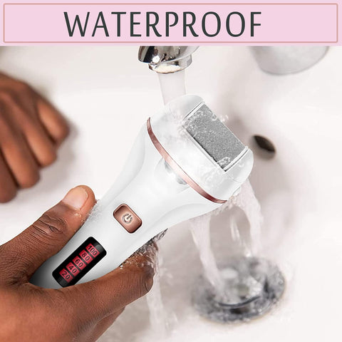 Electric Callus Remover for Foot, Rechargeable Foot Callus Remover Tool Spa Pedicure Tool for Foot 2 Speed