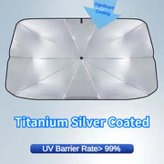 Retractable anti Uv Protection Car Umbrella Foldable Front Window Windshield Sun Shade Sunshade for Car
