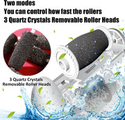 Electric Callus Remover for Foot, Rechargeable Foot Callus Remover Tool Spa Pedicure Tool for Foot 2 Speed